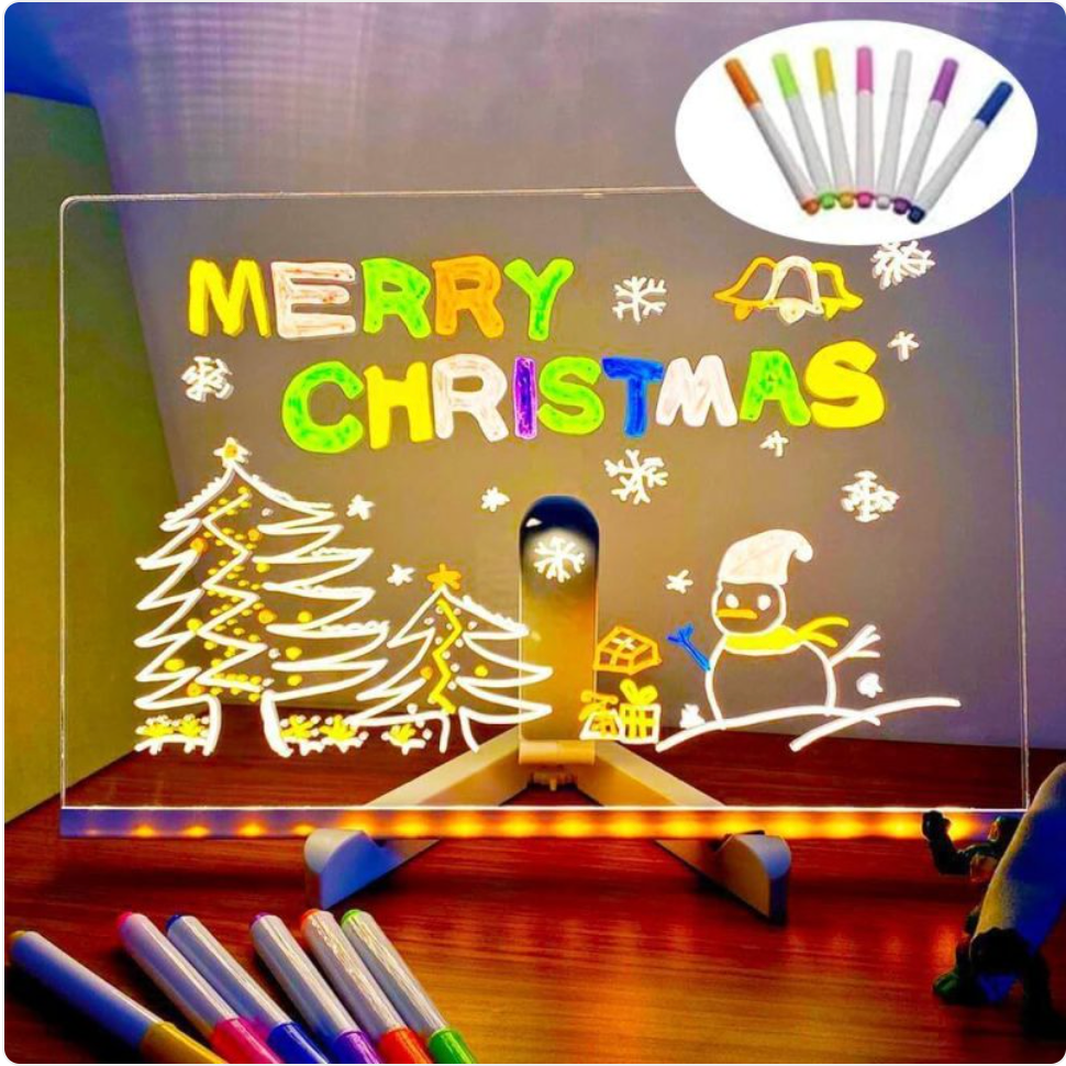 Color LED Acrylic Memo Board