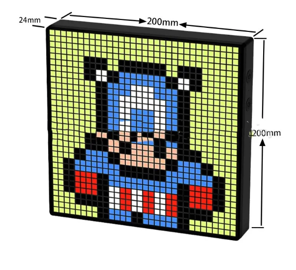 LED Pixel Display Bluetooth Pixel Light