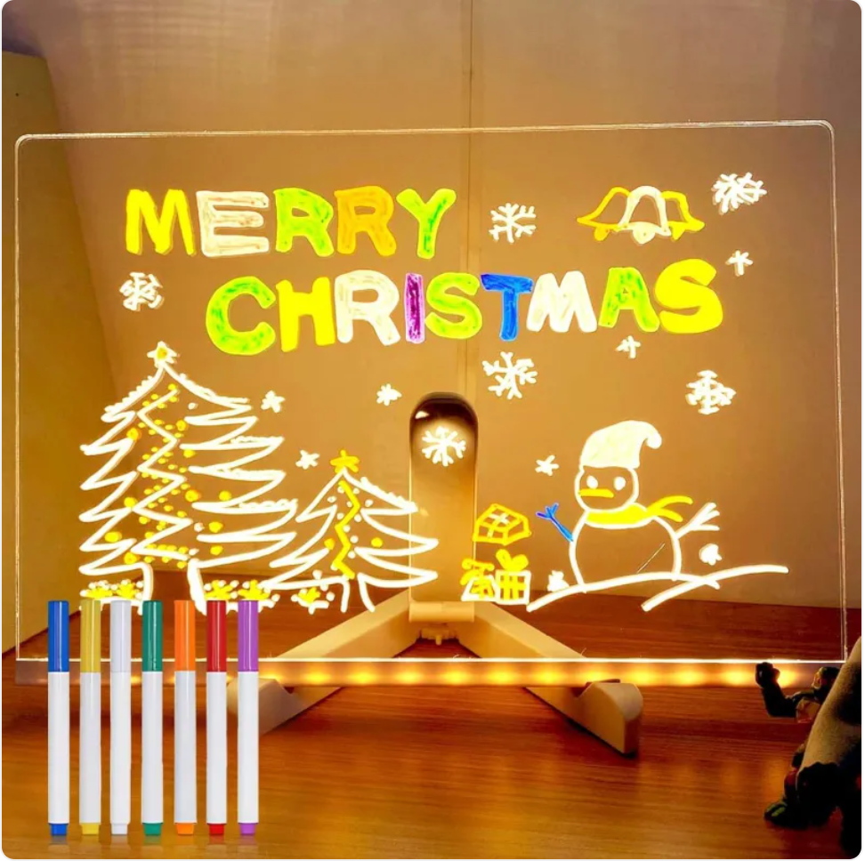 Color LED Acrylic Memo Board