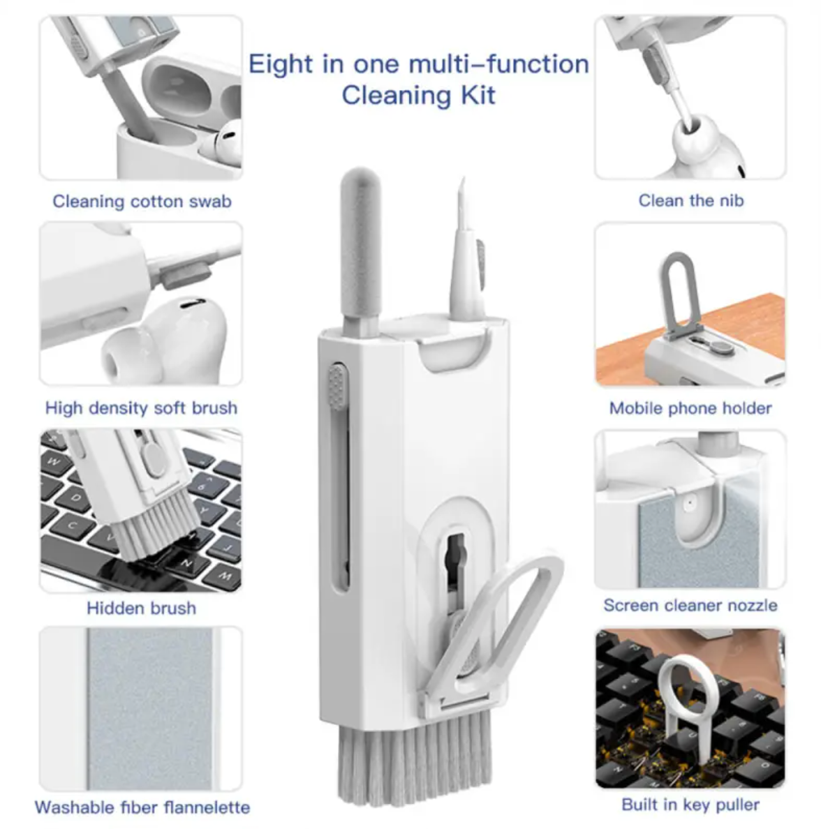8-in-1 Keyboard & Device Cleaning Kit